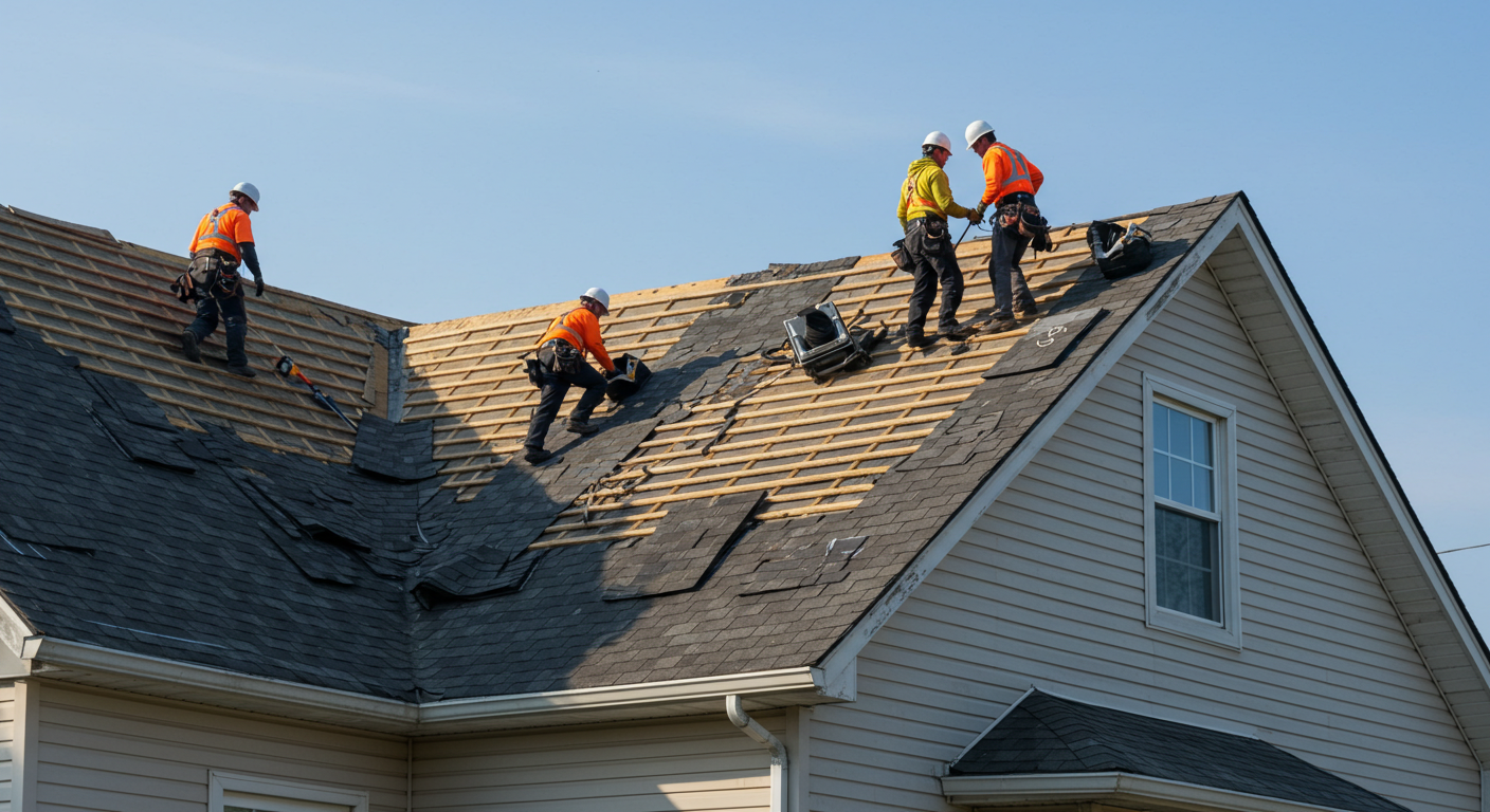 Replacing Existing Roof